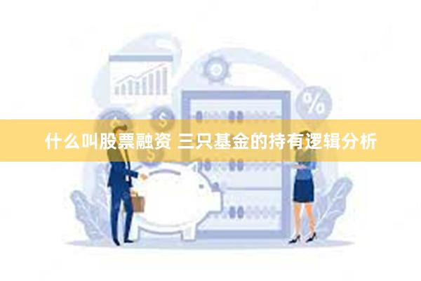 什么叫股票融资 三只基金的持有逻辑分析